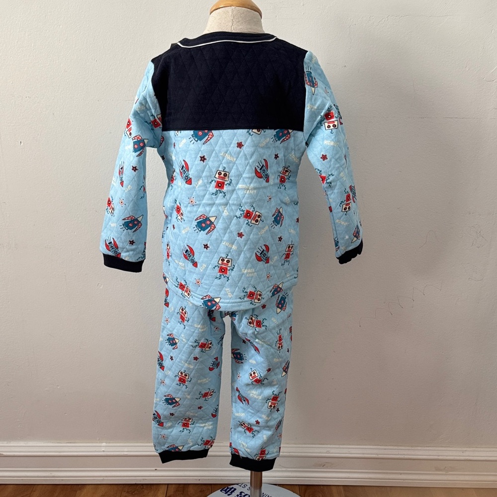 Space Adventure Kids Pajama Set - Picture 4 of 4